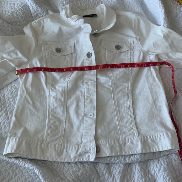 a.n.a. White Button Down Jean Jacket - Picture 8 of 9